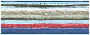 BMCK062264B Multi-Stripe Border in Blue, Red, and Gray BMCK062264B Multi-Stripe Border in Blue, Red, and Gray
