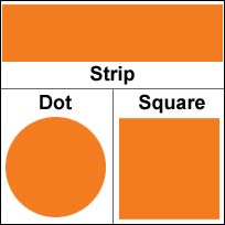 BRWPCOLORTOTALORANGE Wall Pops! "totally orange" Orange BRWPCOLORTOTALORANGE Wall Pops! in.totally orangein. Orange