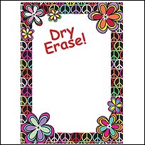BRWPE9821 Wall Pops! Peace DRY ERASE Panel - 1 Piece BRWPE9821 Wall Pops! Peace DRY ERASE Panel - 1 Piece