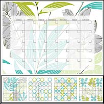 BRWPEHABITAT Wall Pops! Habitat DRY ERASE Calendar BRWPEHABITAT Wall Pops! Habitat DRY ERASE Calendar