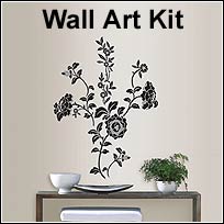 BRWPK9818 Wall Pops! Brocade Wall Art Kit - 19 Pieces BRWPK9818 Wall Pops! Brocade Wall Art Kit - 19 Pieces