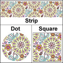 BRWPKALEIDOSCOPE Wall Pops! Kaleidoscope BRWPKALEIDOSCOPE Wall Pops! Kaleidoscope