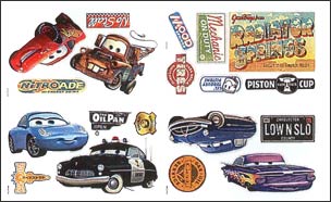 BM1779 CARS Victory Lane Wall Decals BM1779 CARS Victory Lane Wall Decals