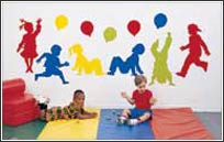 CF221-106 Preschoolers & Balloons Stickup Set CF221-106 Preschoolers & Balloons Stickup Set