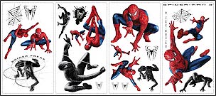 YK1045 The Amazing Spiderman Wall Sticker Set YK1045 The Amazing Spiderman Wall Sticker Set