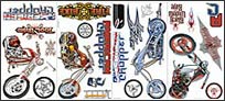 YK1064 American Chopper Wall Sticker Set YK1064 American Chopper Wall Sticker Set