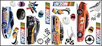 YK1068 NASCAR Wall Sticker Set YK1068 NASCAR Wall Sticker Set